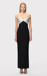 THE METALLIC BONNIE GOWN