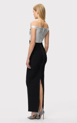 THE METALLIC BONNIE GOWN