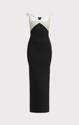 THE METALLIC BONNIE GOWN
