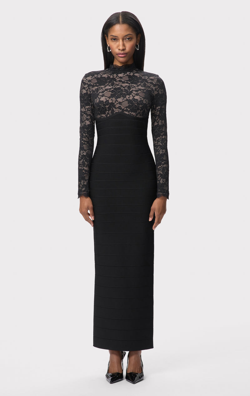 herve leger evening dresses Bias Asymmetrical Gown