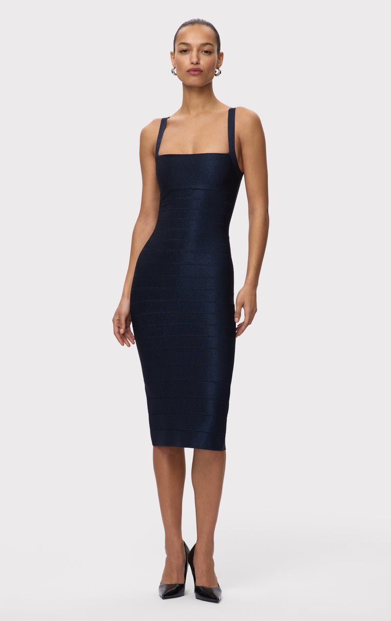 THE LUREX NERI DRESS  HERV LGER