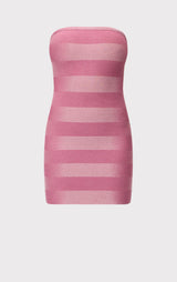 THE METALLIC KIM DRESS