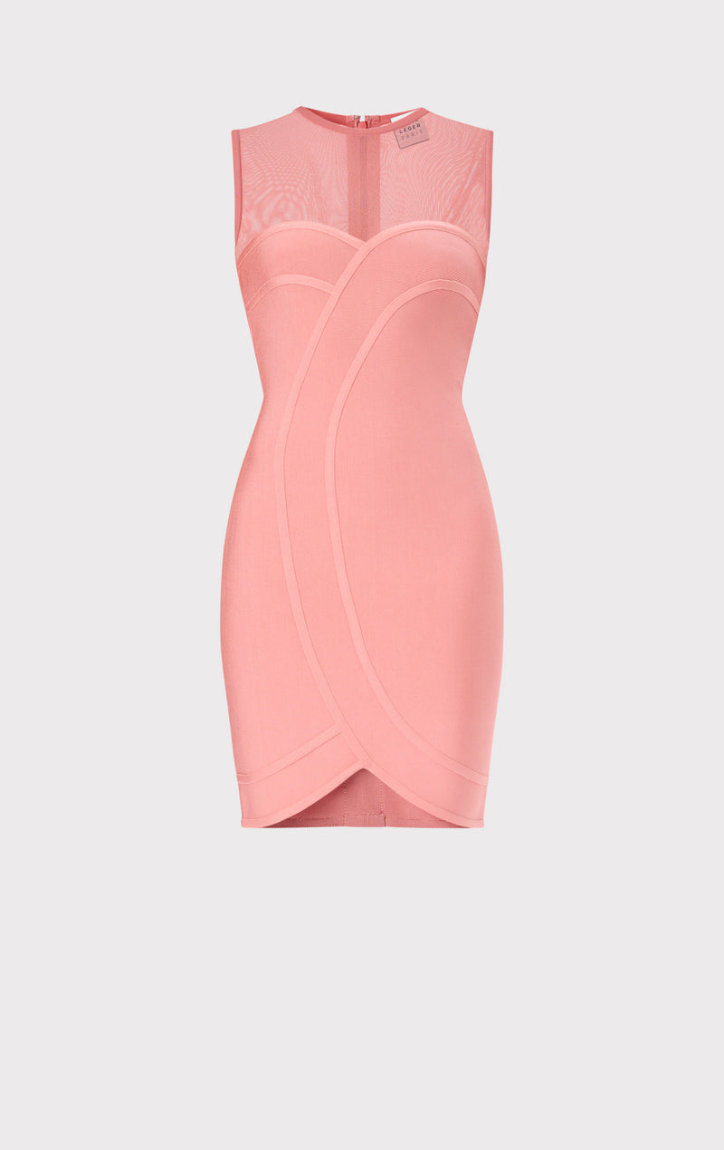 THE HELENA DRESS – HERVÉ LÉGER THE HELENA DRESS – HERVÉ LÉGER