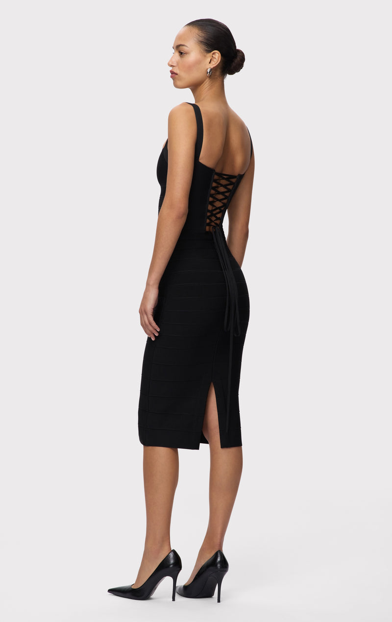 Herve Leger Women's Neri Bandage Dress - Black