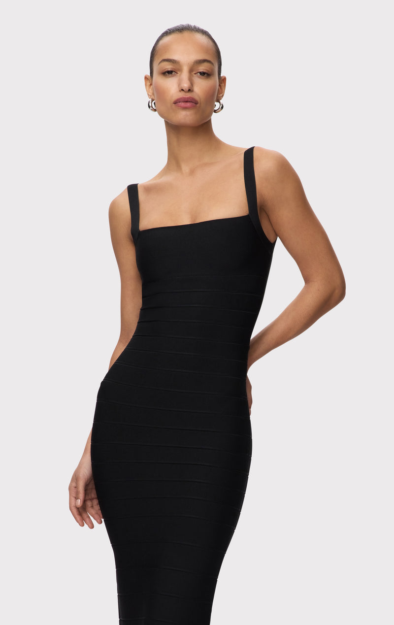 Herve Leger Women's Neri Bandage Dress - Black - Size L