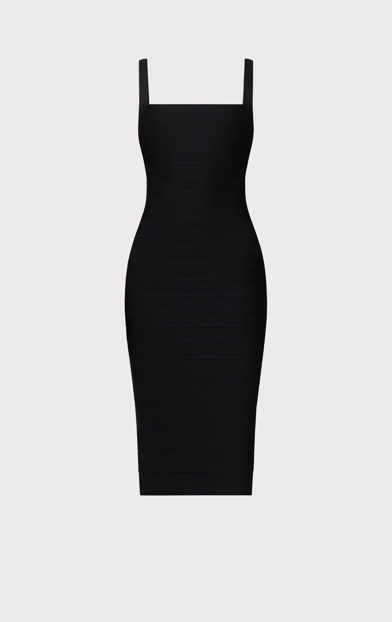 Herve Leger Women's Neri Bandage Dress - Black - Size L Herve Leger Women's Neri Bandage Dress - Black - Size L