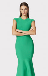 MILANO CAP SLEEVE MIDI DRESS