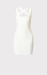 ICON STRAPPY CROSS NECK ICON DRESS