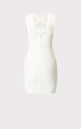 ICON STRAPPY CROSS NECK ICON DRESS