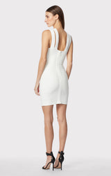 ICON STRAPPY CROSS NECK ICON DRESS