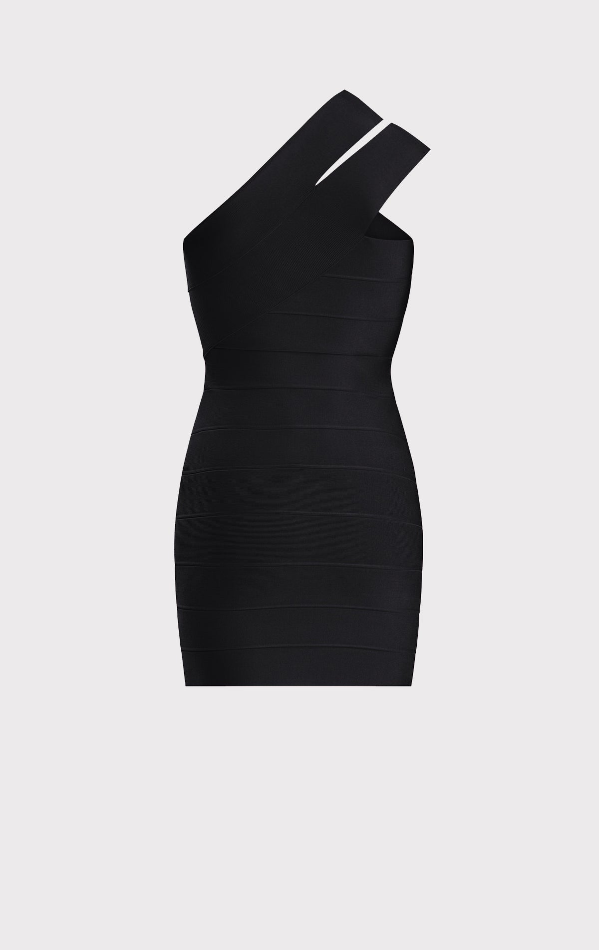 herve leger off shoulder mini dress THE RACHEL DRESS