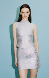THE METALLIC JENNA SKIRT