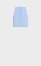 MIXED POINTELLE MINI SKIRT