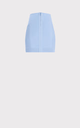 MIXED POINTELLE MINI SKIRT