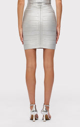 THE METALLIC BRIANNE SKIRT