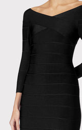 CRISS CROSS PENCIL DRESS