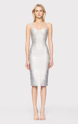 herve leger sweetheart flare dress Sweetheart Flare Dress
