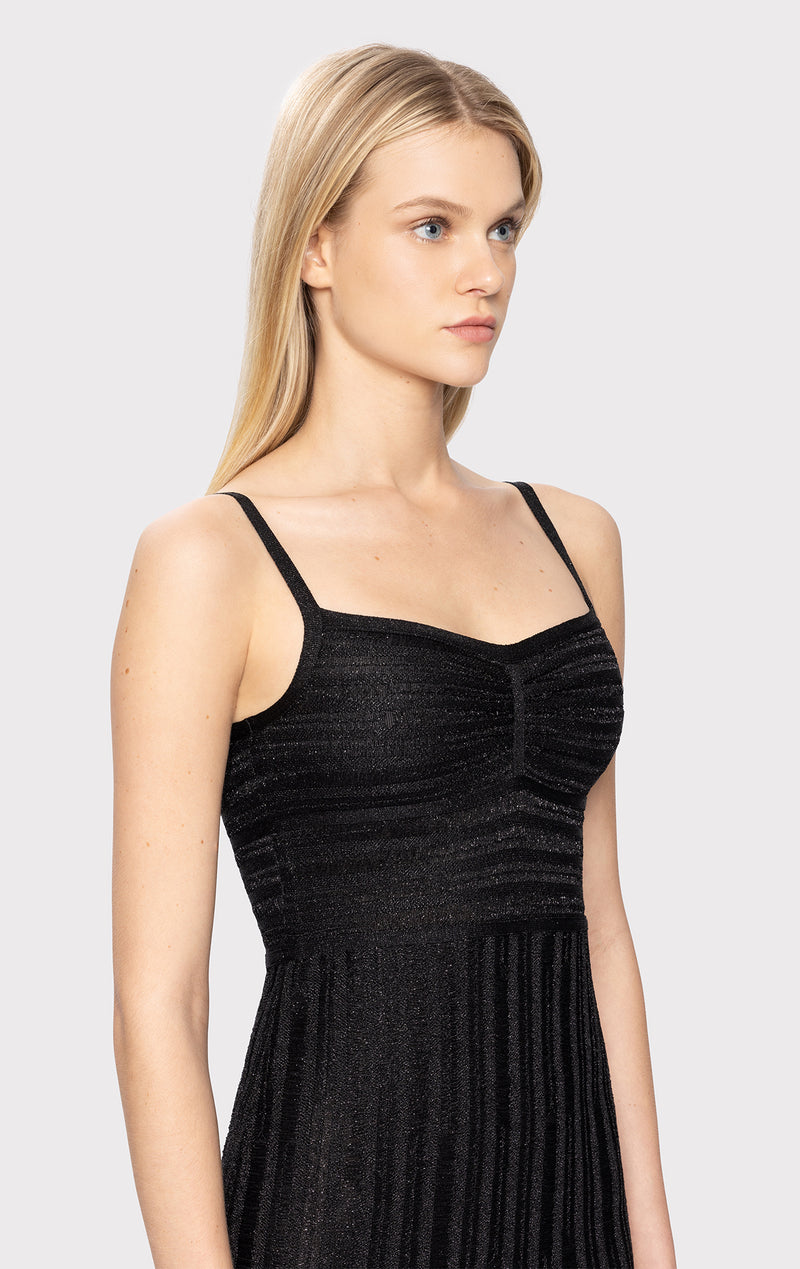 LUREX EYELASH SWEETHEART DRESS HERV LGER LUREX EYELASH SWEETHEART DRESS HERV LGER