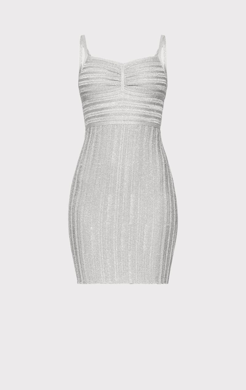 petite metallic sweetheart sweater dress Sparkly Metallic Dress For Women's Sweetheart Neck Semi Sheer Long Sleeve Mini Dress