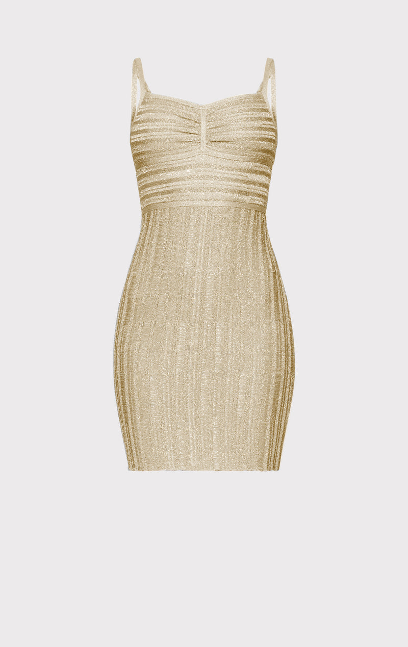 herve leger gold sequin dress Herve Leger Antique Gold Sequin Bodycon Dress