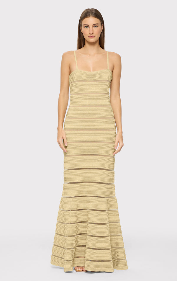STITCHED BANDAGE GOWN HERV LGER STITCHED BANDAGE GOWN HERV LGER