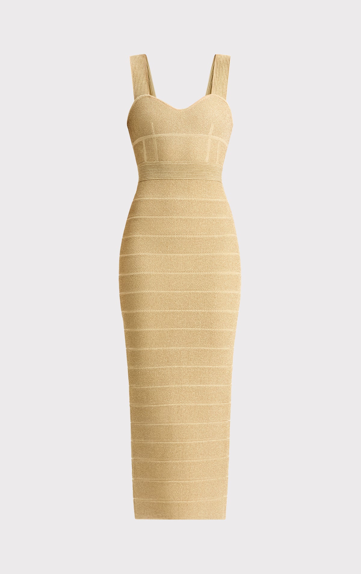 TEXTURED LUREX SWEETHEART GOWN HERV LGER TEXTURED LUREX SWEETHEART GOWN HERV LGER
