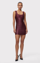 THE METALLIC GABRIELLA DRESS