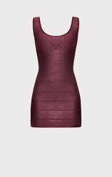 THE METALLIC GABRIELLA DRESS