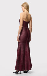 THE METALLIC SARA GOWN