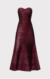 THE METALLIC SARA GOWN