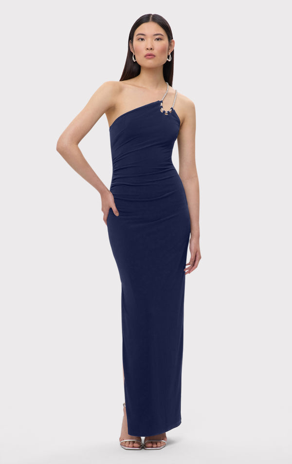 herve leger one shoulder dress Herve Leger The Oralie Dress