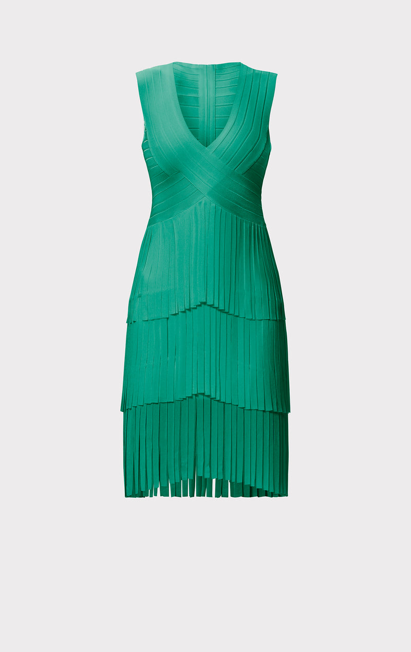 THE GRACIE MIDI DRESS HERV LGER THE GRACIE MIDI DRESS HERV LGER