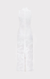 SHEER JACQUARD GOWN