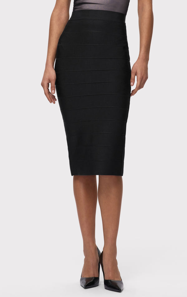 pencil skirt dress Donna Karan Women's Zip-Slit - Black From the boardroom to the dance floor Nuggles Black 31" Pencil Skirt