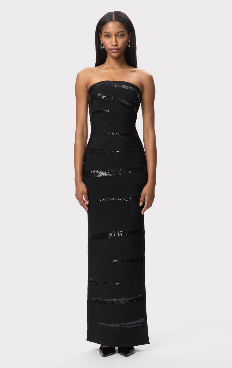 chiara evening dress THE CHIARA GOWN – HERVÉ LÉGER