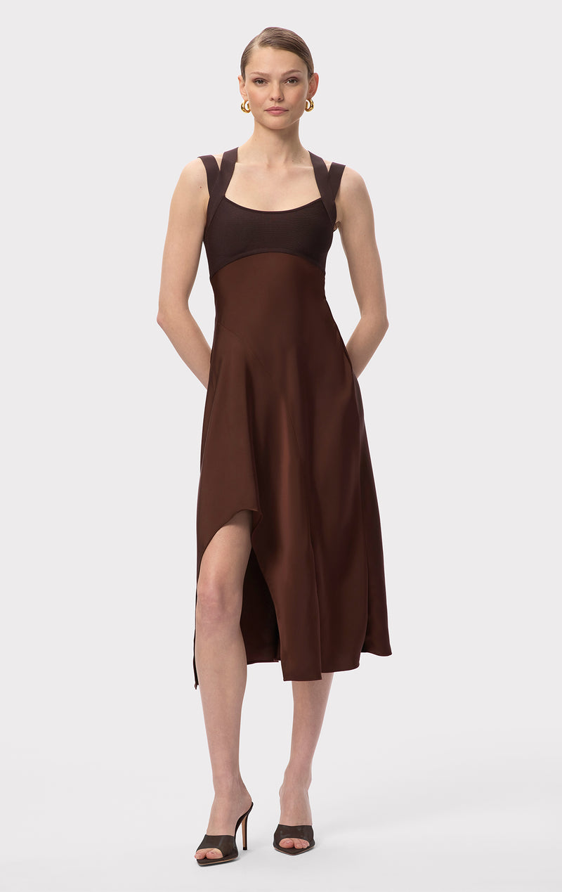 elodie mini dress in brown UO Elodie Printed Mesh Mini Dress Size Medium Brown Multi 90s Sweetheart