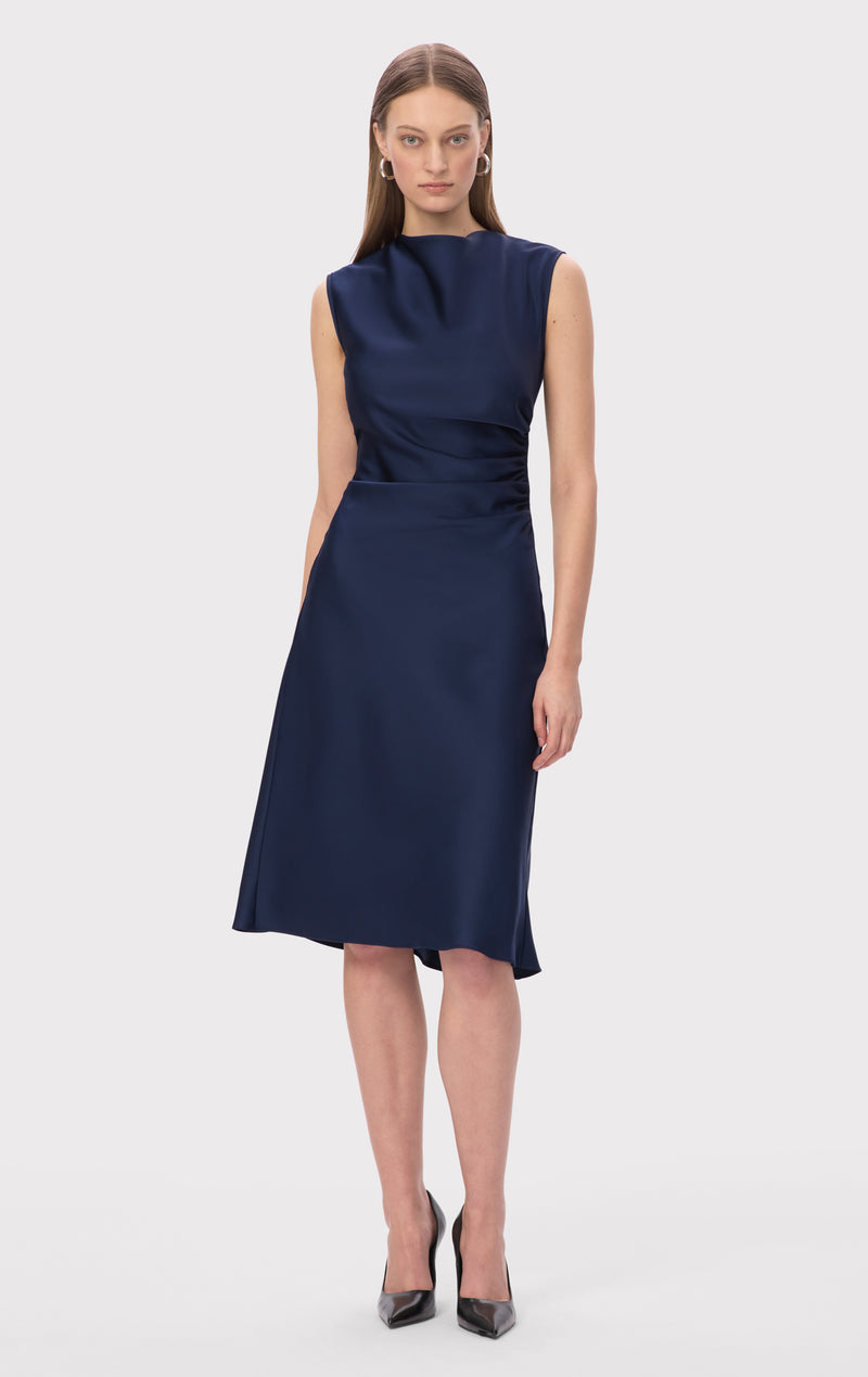 Herve Leger Women's The Millie Dress - Blue - Size 0 - Nocturne Herve Leger Women's The Millie Dress - Blue - Size 0 - Nocturne