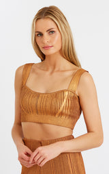 FOIL SWEETHEART BRALETTE