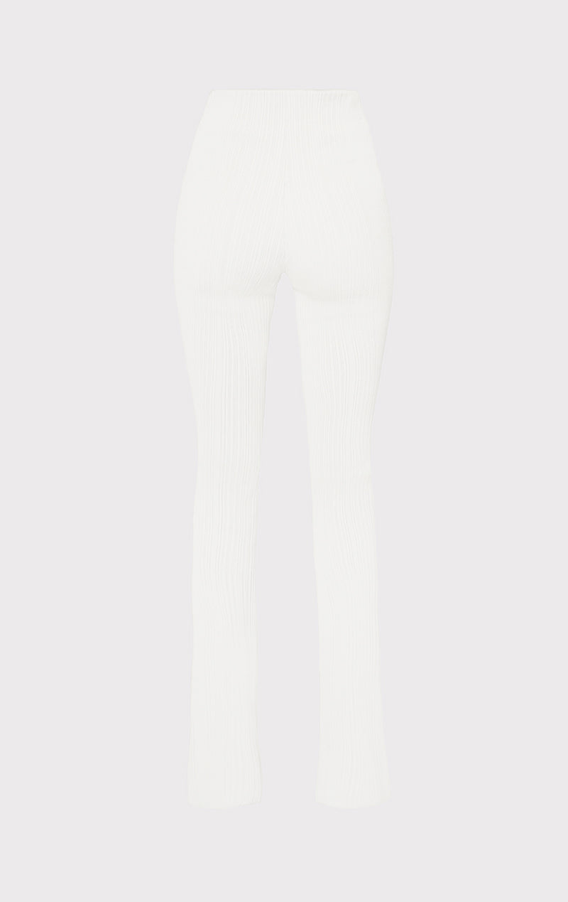 VARIEGATED RIB PANTS