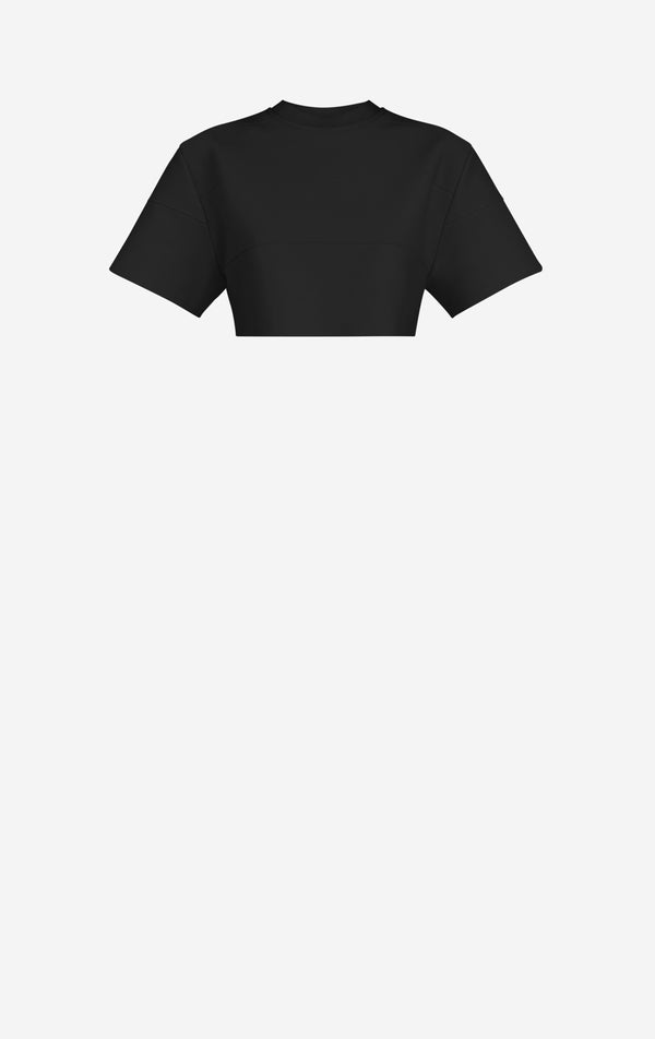 boxy crop tee