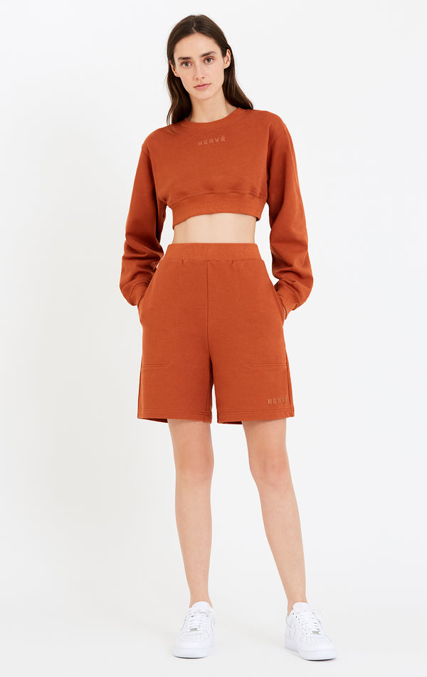boyfriend terry shorts
