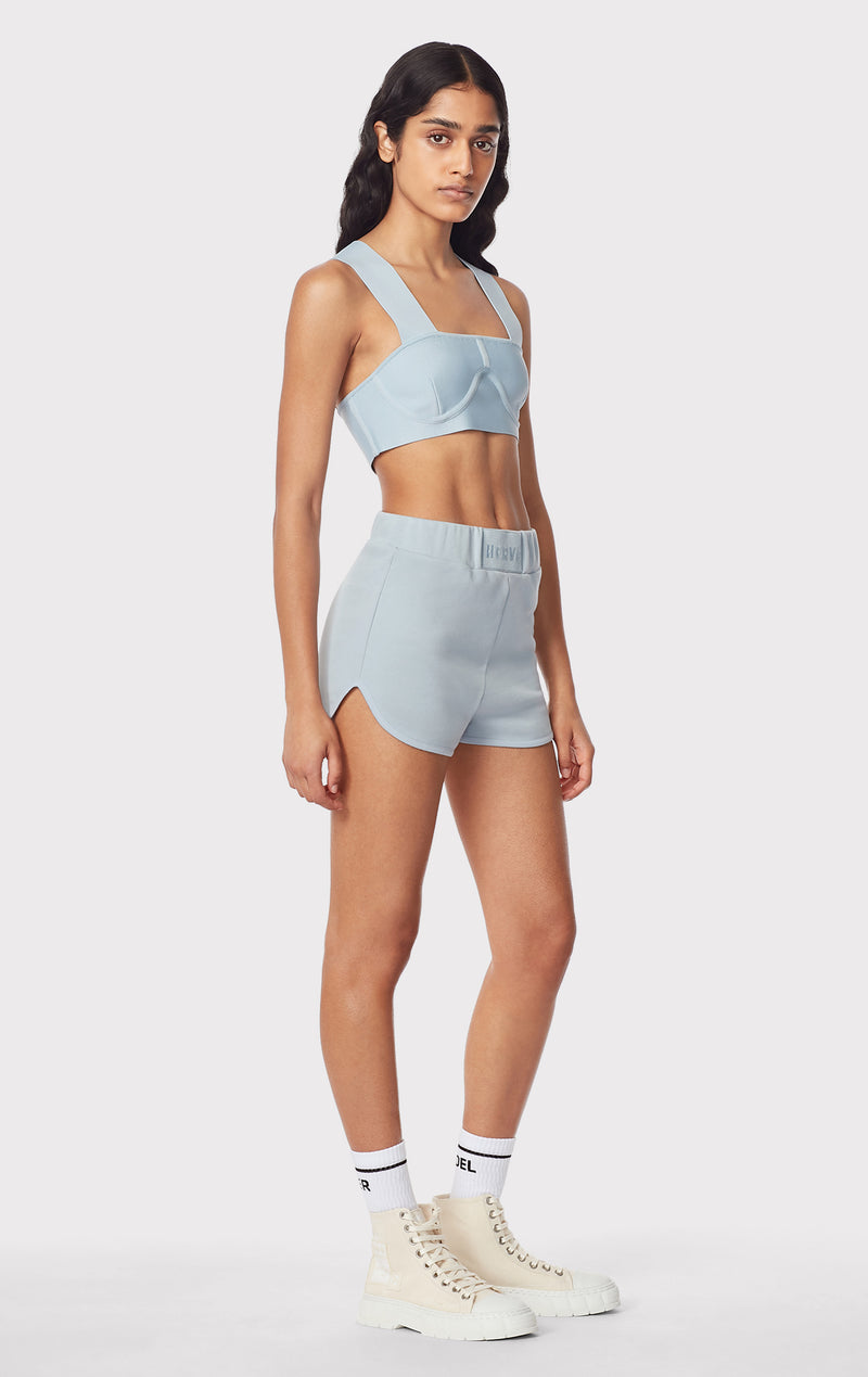 KNIT BRA CUP TOP
