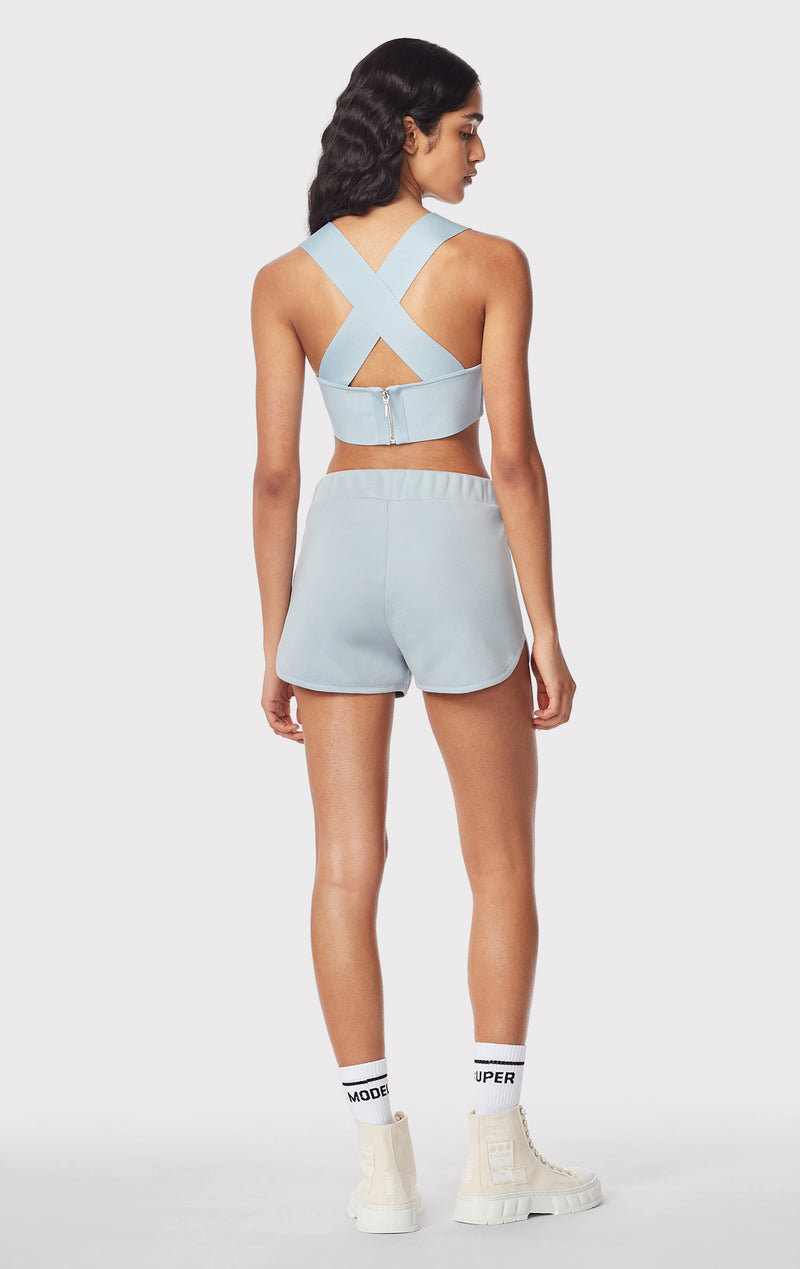 KNIT BRA CUP TOP