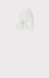 HERVÉ LÉGER X LAW ROACH SEAMED BIKE SHORTS