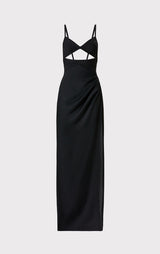 HERVÉ LÉGER X LAW ROACH Draped Cutout Gown