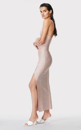 Icon One Shoulder Midi Gown