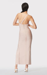 Icon One Shoulder Midi Gown