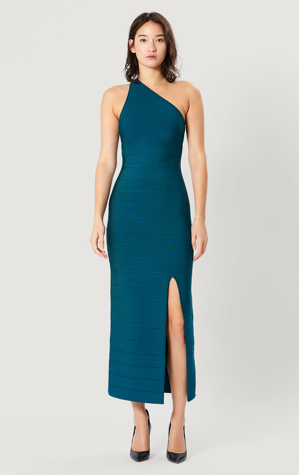 Icon One Shoulder Midi Gown