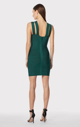 ICON STRAPPY CROSS NECK ICON DRESS