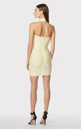 STRAPPY BANDAGE MINI DRESS